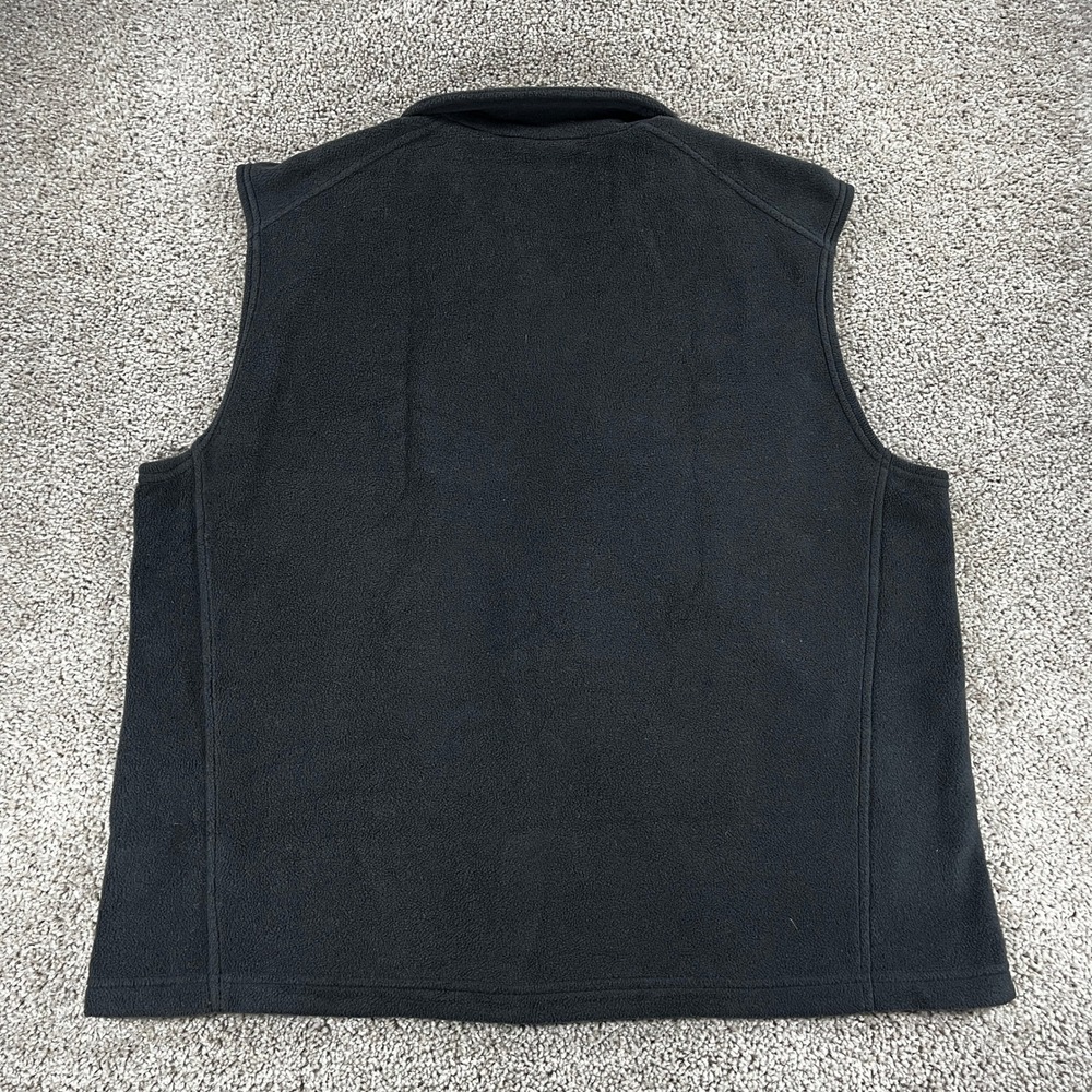 Columbia Mens Fleece Vest Charcoal Gray Full Zip Sleeveless Jacket XL RN69724 - Picture 6 of 6